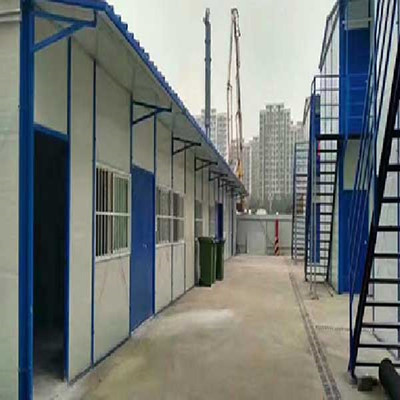 天津東麗區工地用活動板房加工廠_工地k式活動板房_可重復使用